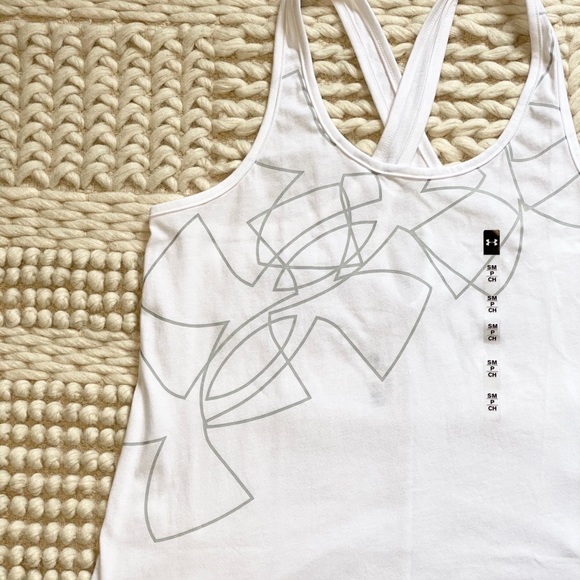 New White Under Armour gym tank top size Small - Picture 5 of 7